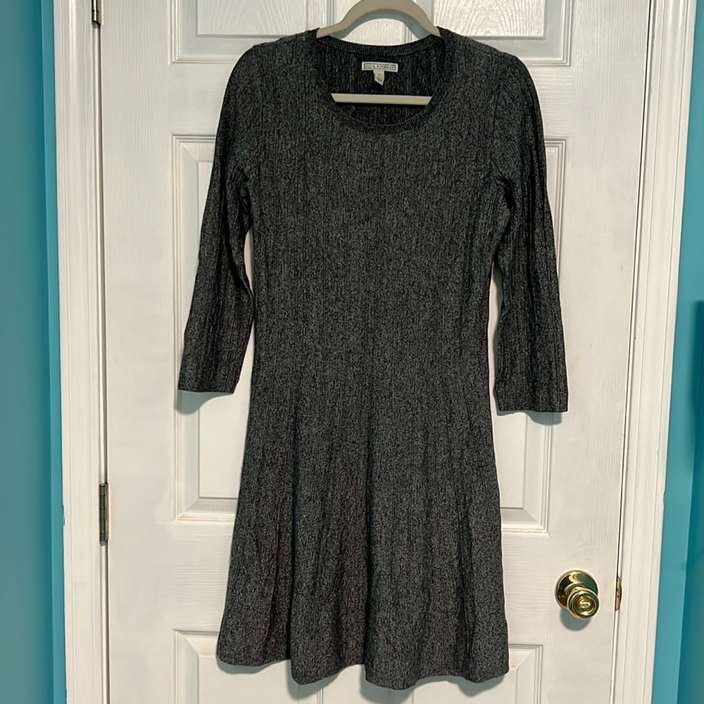 Dana Buchman 3/4 sleeve sweater dress